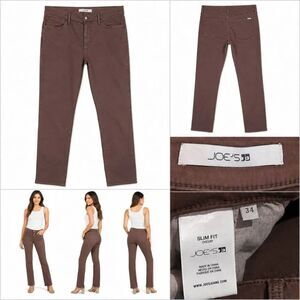 Joe's Jeans Chicory Slim Fit Brown Jeans Women's 34